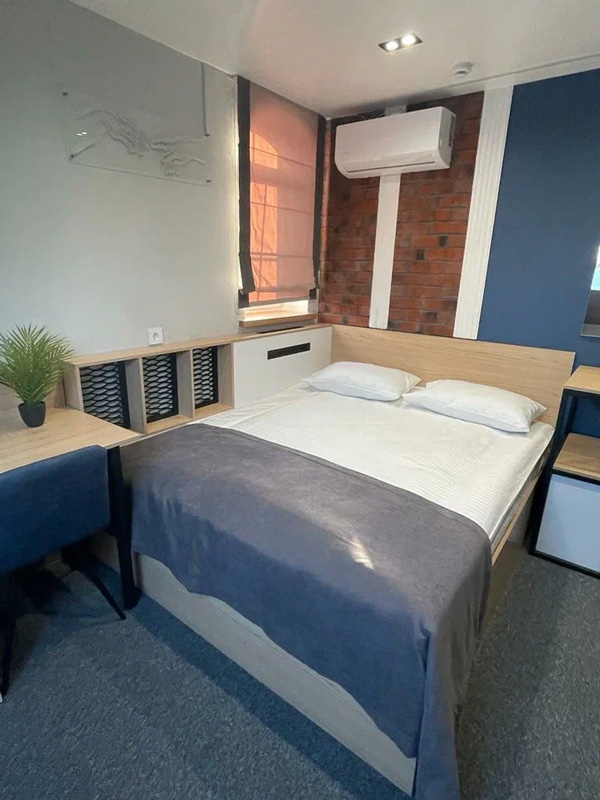 Гостевой дом «У Кремля» - Эконом Double мансарда- Спальня.